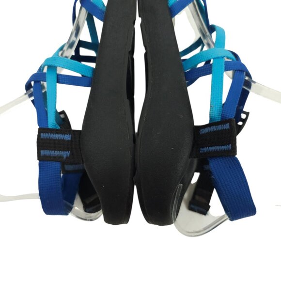 Chaco ZX/2 Classic Sandals Womens 8 Adjustable Straps Toe Loop Vibram Sole Blue - Picture 14 of 16